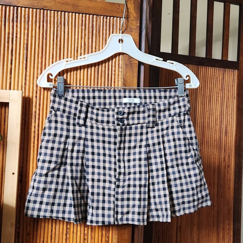 Hollister Low-rise Pleated Mini Skirt